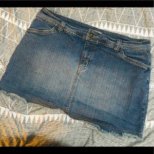 Vans Jean Mini Skirt - Size 13